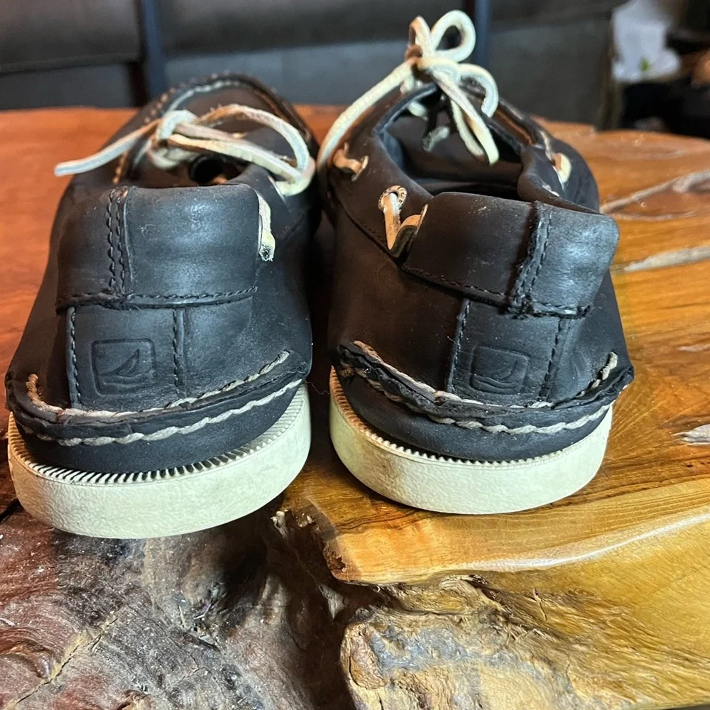 Mens Leather Sperry Top-Sider | Boat shoe | size 10.5 US